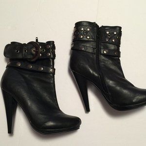 CLUB COUTURE STUDDED ANKLE BOOT
